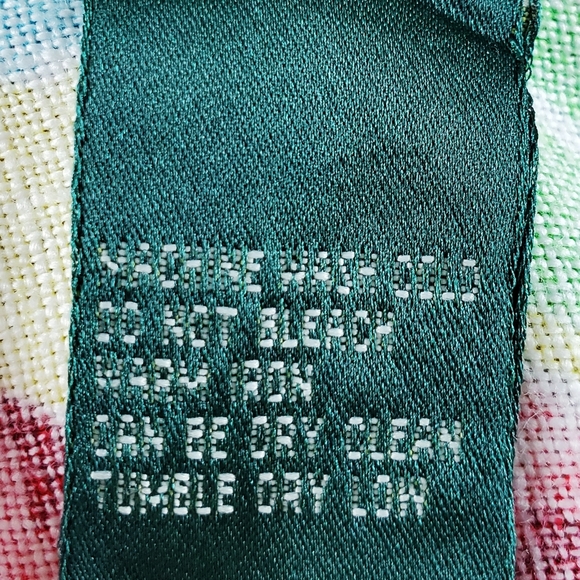 LAUREN RALPH LAUREN Floral Linen Capri Pants 10 - Picture 5 of 5